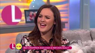 BGT Champion Ashleigh & Her Dog Sully | Lorraine