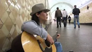 Up In The Air - Jared Leto Cover+Cosplay in Moscow Subway by Deyanira [short version]