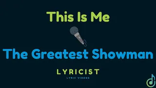 This Is Me | Lyrics | Lyricist