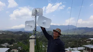 Nuevo nodo | Sectoriales LAP120° y LAPGPS90° | Enlace ptp