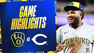 Brewers vs. Reds Game Highlights (4/10/24) | MLB Highlights