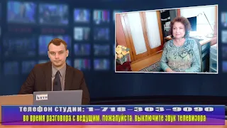 Д. Русаков и Ж. Сундеева в программе  Нью-Йоркского ТВ "Рикошет"