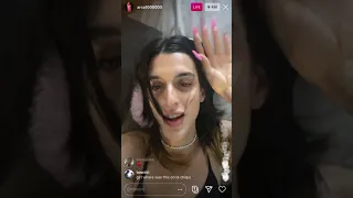 Arca being a dominatrix / Mutant's Punishment / KiCk I Acapella on Instagram Live (07/09/20)