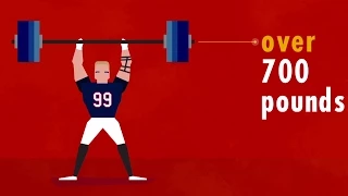 J.J. Watt is not human (NFL infographic)