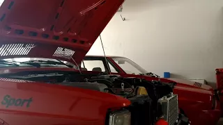 First Start, 1981 Audi UrQuattro Rally Build WR 10VT EFI conversion running VEMS