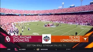 2019-10-12 Oklahoma Sooners Highlights vs Texas