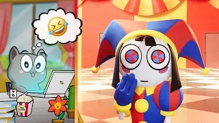 Meowy REACT The Amazing Digital Circus Animation & Poppy Playtime 3 Catnap, Dogday, Jax, Ragatha 120