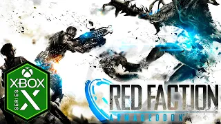 Red Faction Armageddon Xbox Series X Gameplay Review