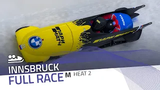 Innsbruck #2 | BMW IBSF World Cup 2020/2021 - 2-Man Bobsleigh Race 1 (Heat 2) | IBSF Official