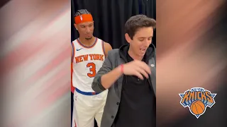 Eric Wilzig performs magic for the NY Knicks! FULL recap!