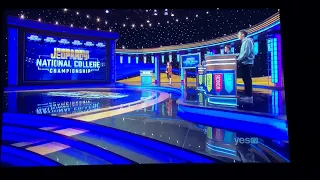 Jeopardy National College Championship 2022, intro - QF Day 2, Game 2 (2/9/22)