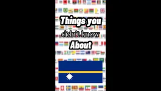 Things you didn't know about Nauru