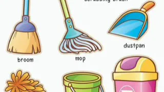 cleaning supplies vocabulary