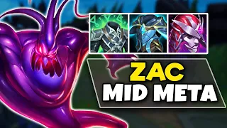 I Played ZAC MID and became UNKILLABLE