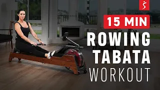 15-Minute Tabata Rowing Workout for All Levels with Dana Simonelli