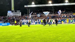 SV Meppen - SV Drochtersen/Assel 1:0 (nach dem Spiel)