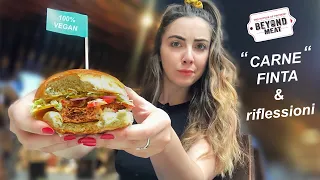 PROVO LA “CARNE” DOPO 8 ANNI VEGAN 🍔