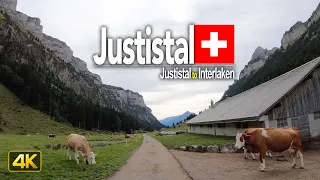 Driving from Justistal to Interlaken in the Bernese Oberland region of Switzerland 🇨🇭