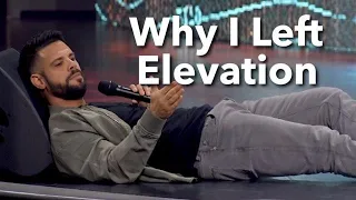 "Why I left Elevation church," explains former Steven Furtick volunteer leader