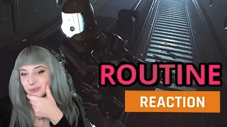 My reaction to the Routine Official Reveal Trailer | GAMEDAME REACTS