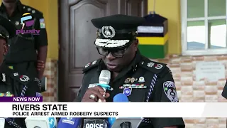 Rivers State: Police Arrest Armed Robbery Suspects.