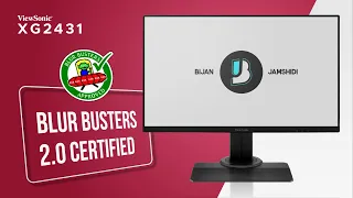 Worlds FIRST Blur Busters 2.0 Certified Gaming Monitor! - ViewSonic XG2431 Review