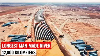 Saudi Arabia Transforming Desert into Fertile Land - Longest Artificial Underground Canal