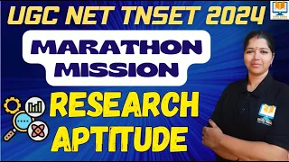 Marathon - UGC NET | TN SET | Paper 1 | 100% Sure Rapid Fire Revision | Research Aptitude Marathon