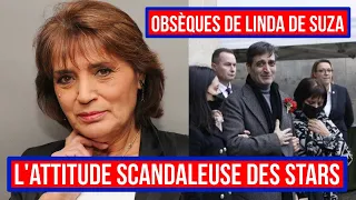 Obsèques de Linda De Suza : Découvrez son fils ému aux larmes et l'attitude SCANDALEUSE des stars