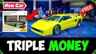 NEW GTA ONLINE WEEKLY UPDATE OUT NOW! (NEW LAST DOSE MISSIONS, NEW VEHICLE, TRIPLE MONEY & MORE!)