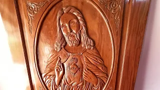 wood carving Jesus Christian gods SA woodcarving
