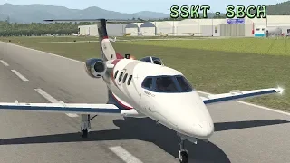 X-Plane 11 #29 Embraer Phenom 100 São Jose a Chapecó ( SSKT  - SBCH )