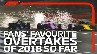 Best Overtakes Of The 2018 Season So Far
