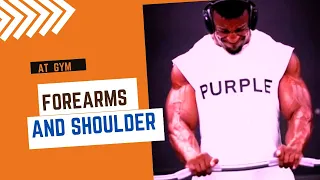 Forearms and shoulder workout | Forearms workout |
