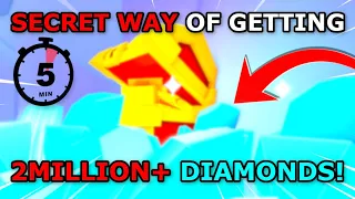 SECRET WAY To Get 2M+ Diamonds in 5MINS in PS99!!