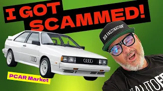 Scammed on this 1985 Audi Quattro on PCAR Market?
