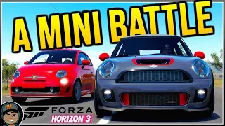 Forza Horizon 3 Mini VS Abarth | Stonix Collab Online Free Roam!