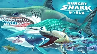 ALL SHARKS + TIPS & STRATEGIES - Hungry Shark World | GamePlay | HD