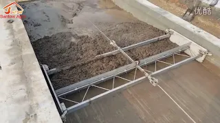 Automatic Poultry Chicken Manure Scraper / Removal Machine