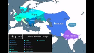 History of the Indo-European peoples every year 3700 BCE - 2023 CE