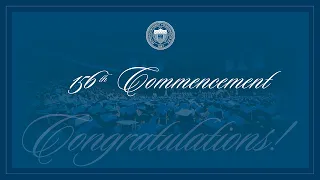 156th Commencement Convocation