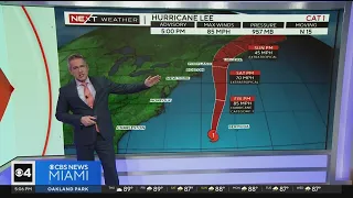 Tracking Hurricane Lee: 5 p.m. Thursday update (9/14/23)