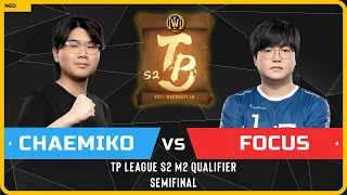 WC3 - TP League S2 M2 - Semifinal: [HU] Chaemiko vs FoCuS [ORC]