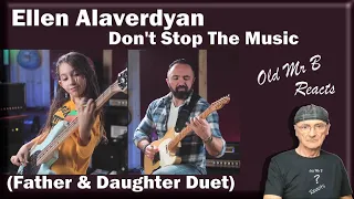 Ellen Alaverdyan - Don't Stop The Music (Father & Daughter Duet) (Reaction)