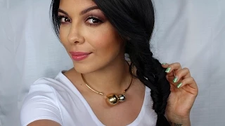 Faux Fishtail Braid Hair Tutorial - SUPER EASY