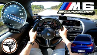 600 KM BMW M6 Competition | V-MAX. Próba autostradowa. RACEBOX 100-200 km/h.