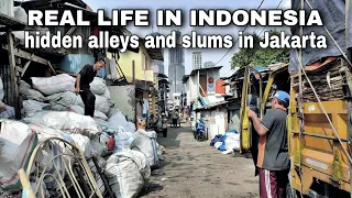 KEHIDUPAN di BALIK GEDUNG-GEDUNG TINGGI JAKARTA, Indonesia 🇮🇩 WALKING TOUR