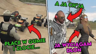 PŁACE W GUMIE I ZŁOCIE... | A JA CH*JA |😂 GTARP 😂| FM#459🔥