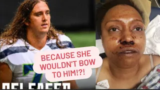 NFL PLAYER CHAD WHEELER ARRESTED FOR ASSAULTING GF BECAUSE SHE REFUSED TO BOW TO HIM, MYSONNE REACTS