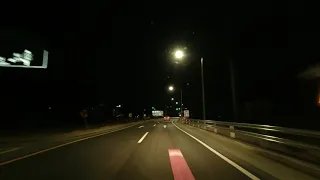 ASMR Highway Driving at Night (No Talking, No Music) - Gapyeong-gun to Incheon, Korea